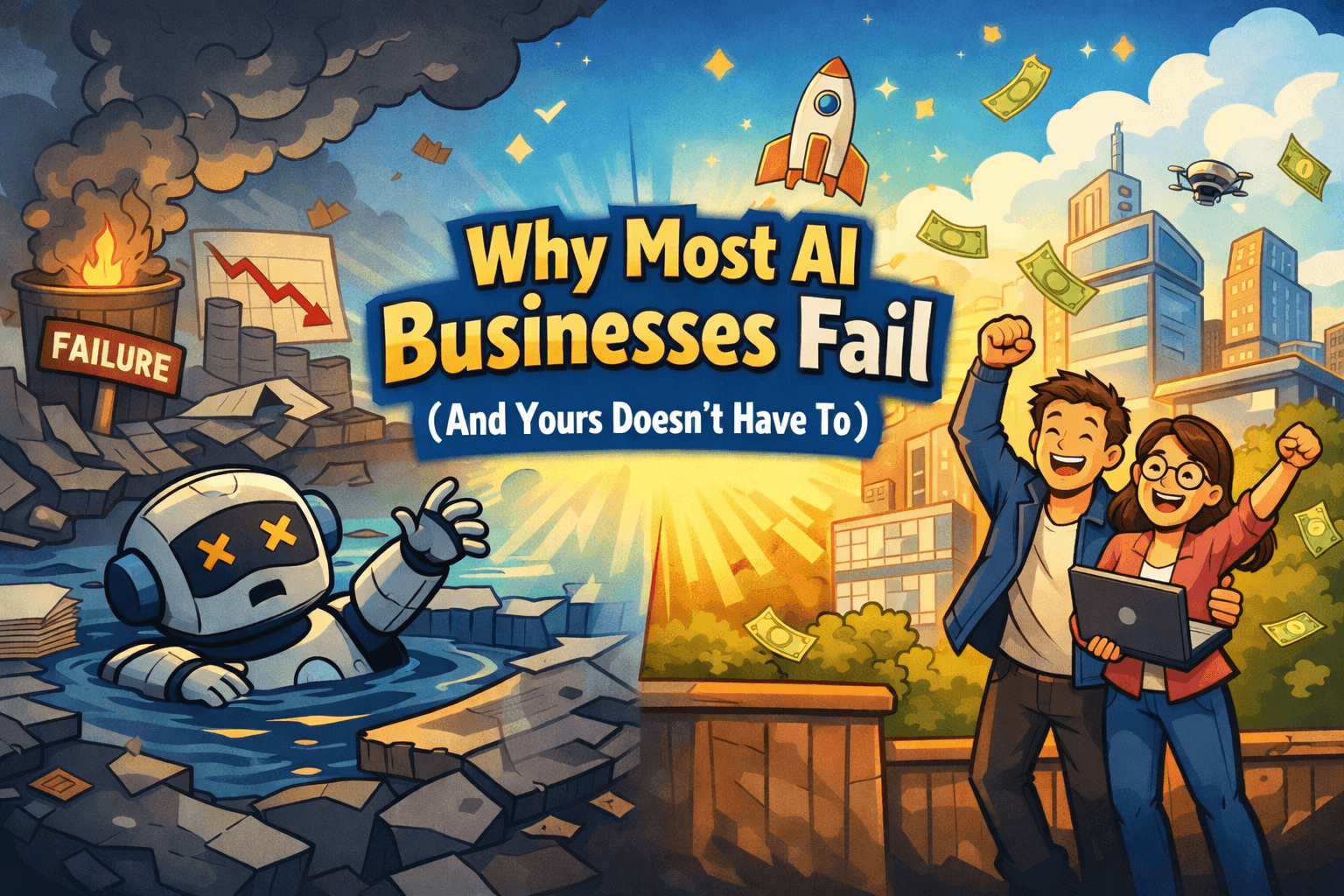 7 Deadly Mistakes Killing 97% of AI Startups (And How to Avoid Them)