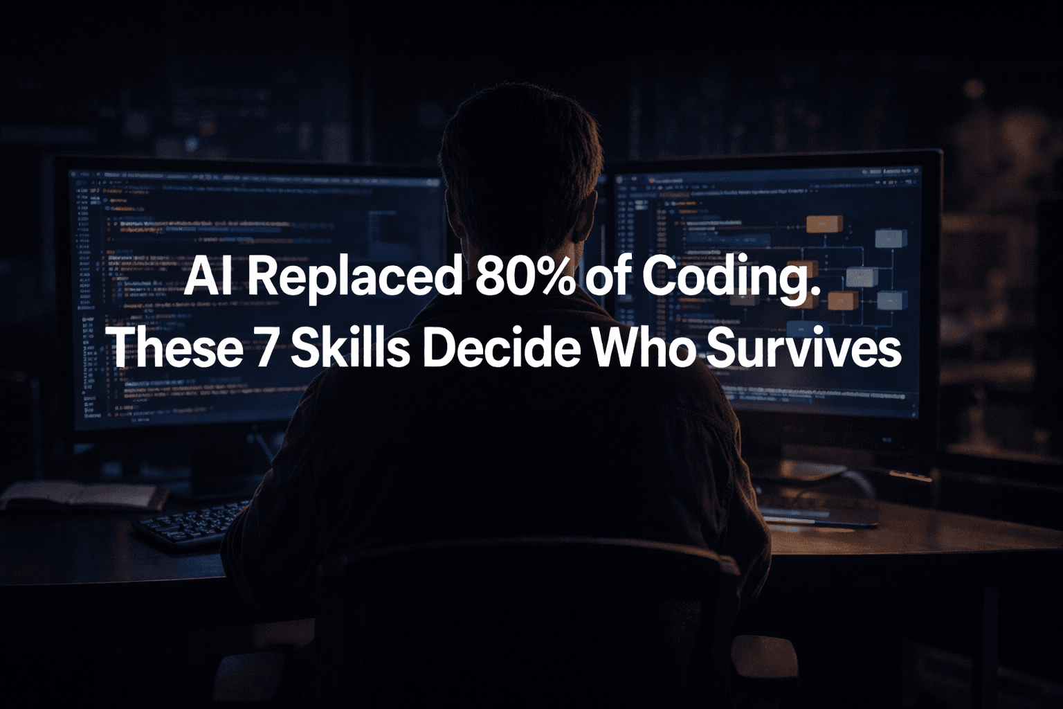 AI Replaced 80% of Coding in 2026. These 7 Skills Decide Who Survives