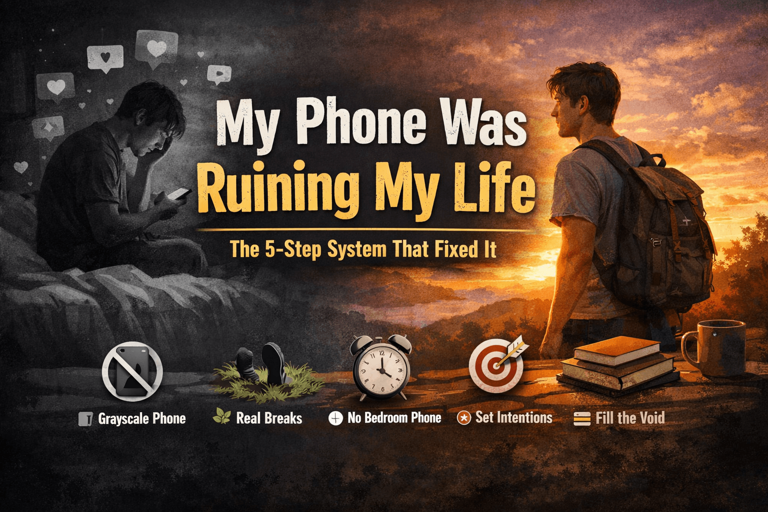 My Phone Was Ruining My Life: The 5-Step System That Fixed It