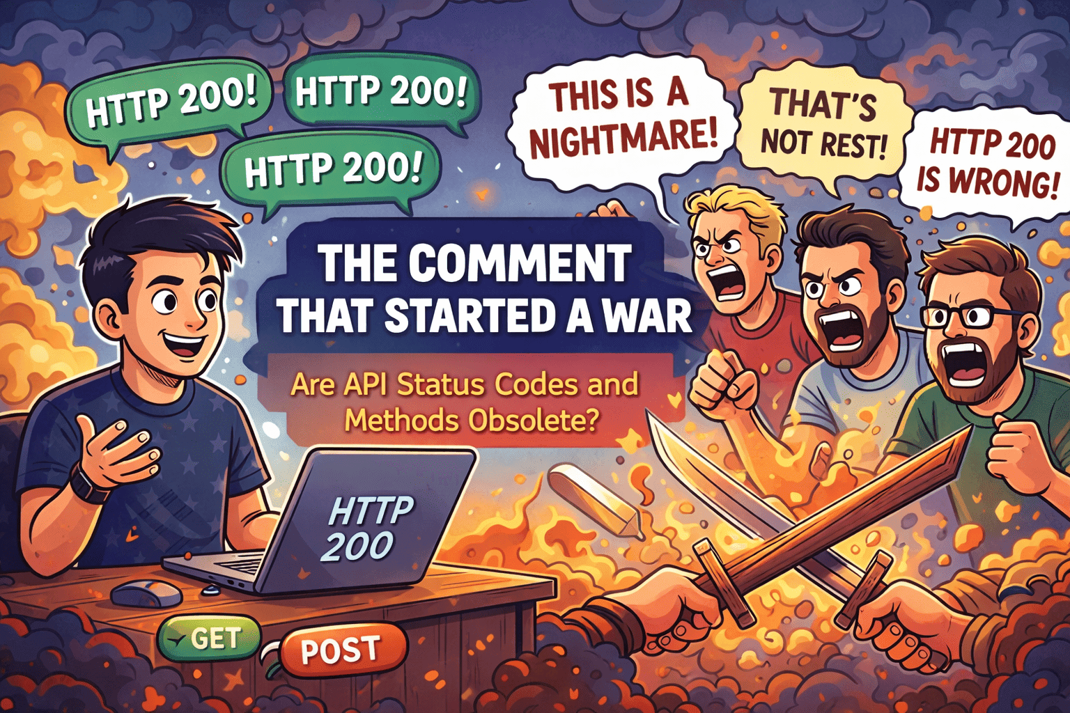 Why Your Private API Doesn't Need HTTP Status Codes (And That's Fine)