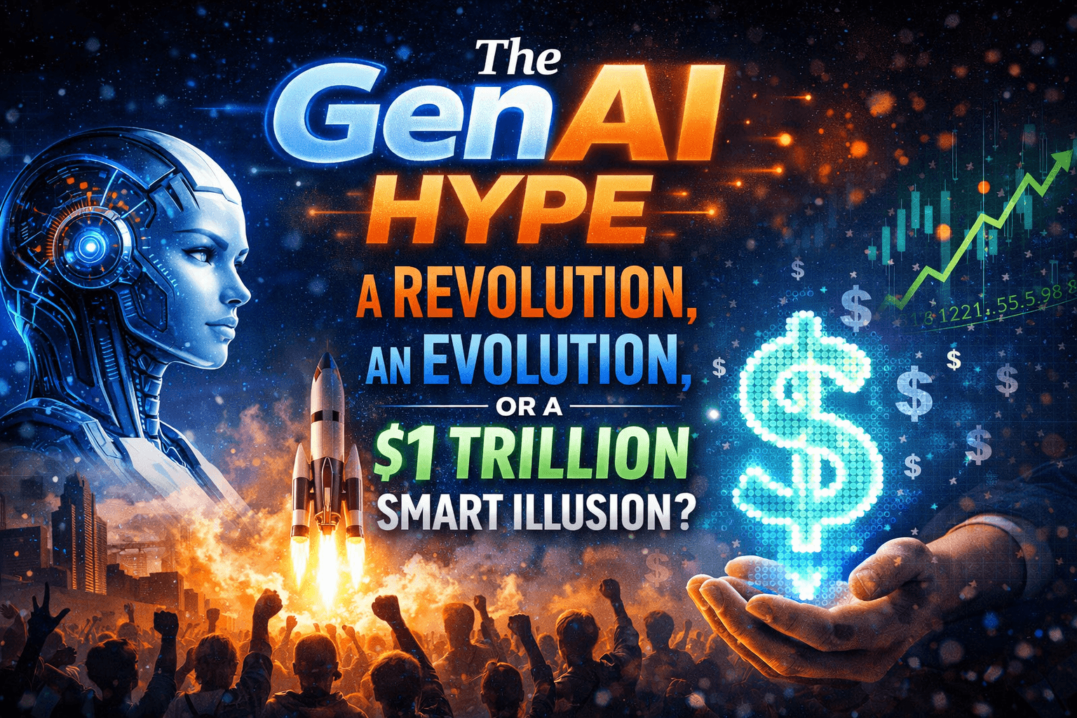 The GenAI Hype: A Revolution, An Evolution, or a $1 Trillion Smart Illusion?